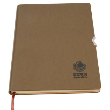 Notebook alta calidad Hardcover negocios con Matal Lock